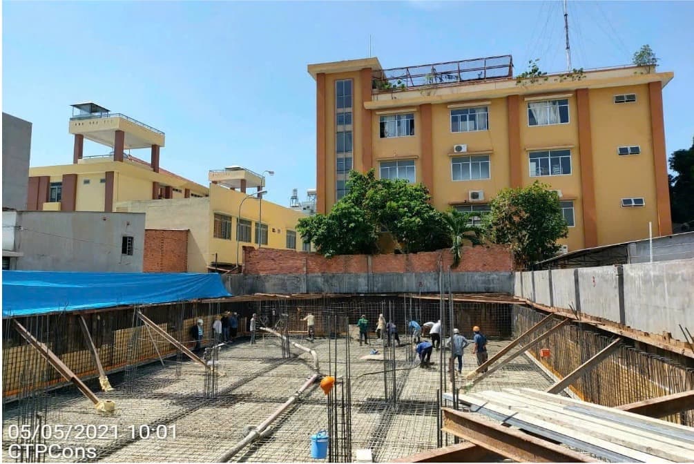 Tổng Thầu Thi Công Tòa Nhà Tân Phú Building (1 Hầm + 7.5 Tầng)