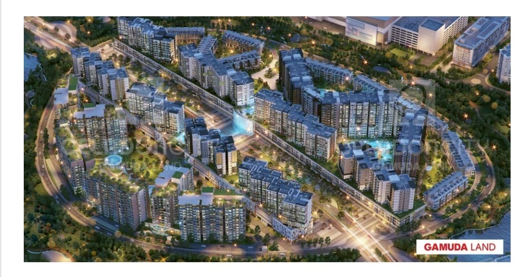 Celadon City - phối cảnh về đêm